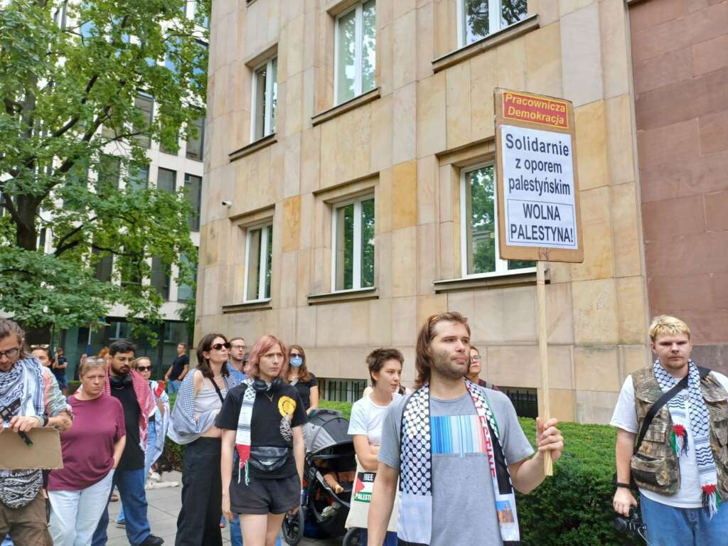 ABD Dışişleri Bakanı Blinken’a Varşova’da “Gazze” protestosu