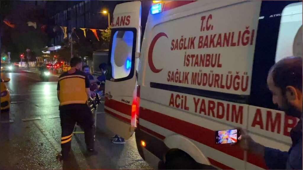 Yabancı uyruklu şahısların kavgası kanlı bitti: 2 yaralı