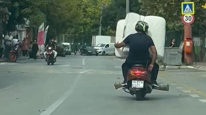 Bursa’da yataklı motosiklet turu