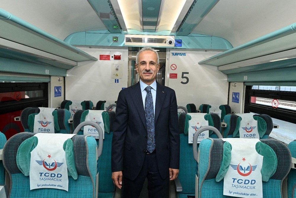 Bakan Uraloğlu açıkladı: Milli Hızlı Tren’de ilk test 2025’te