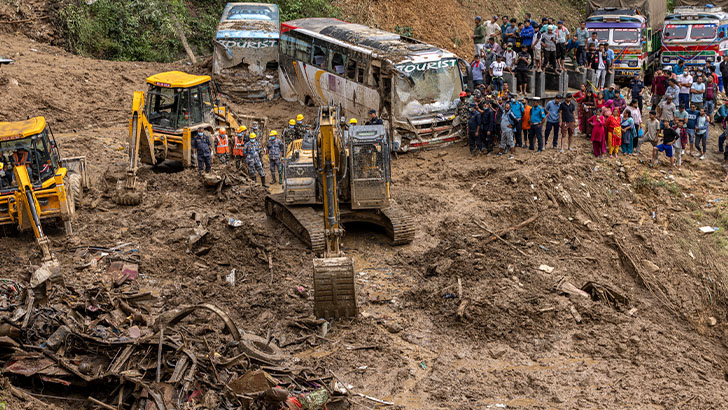 Nepal’deki sel ve toprak kaymalarında can kaybı 151’e yükseldi