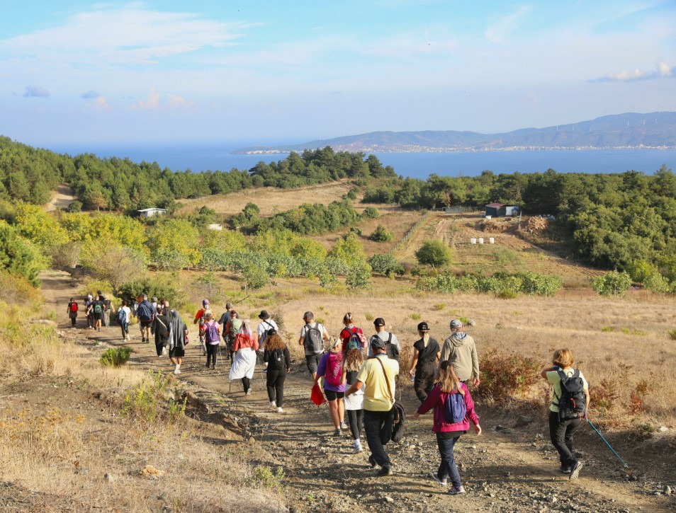 Mudanya’da doğaseverler ‘Rota Myrleia’da buluştu