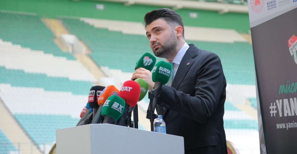 Çelik: Bursaspor taraftarı, size her şey helal!