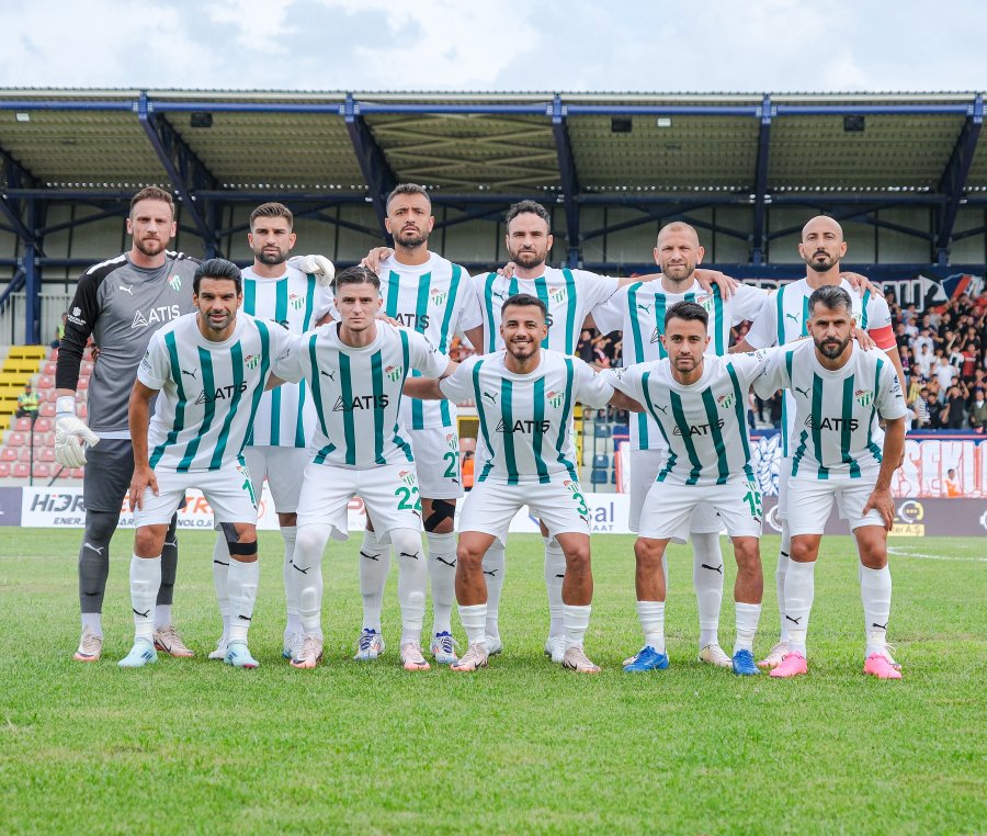 Bursaspor’un ilk 11’i belli oldu