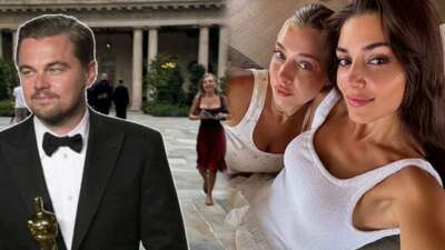 Leonardo DiCaprio ile karşılaştı: Gamze Erçel o anları takipçileriyle paylaştı