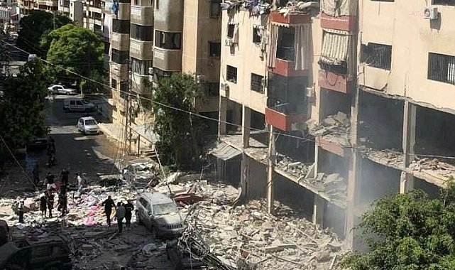 Lübnan’da sağlık ekipleri İsrail bombardımanına yakalandı