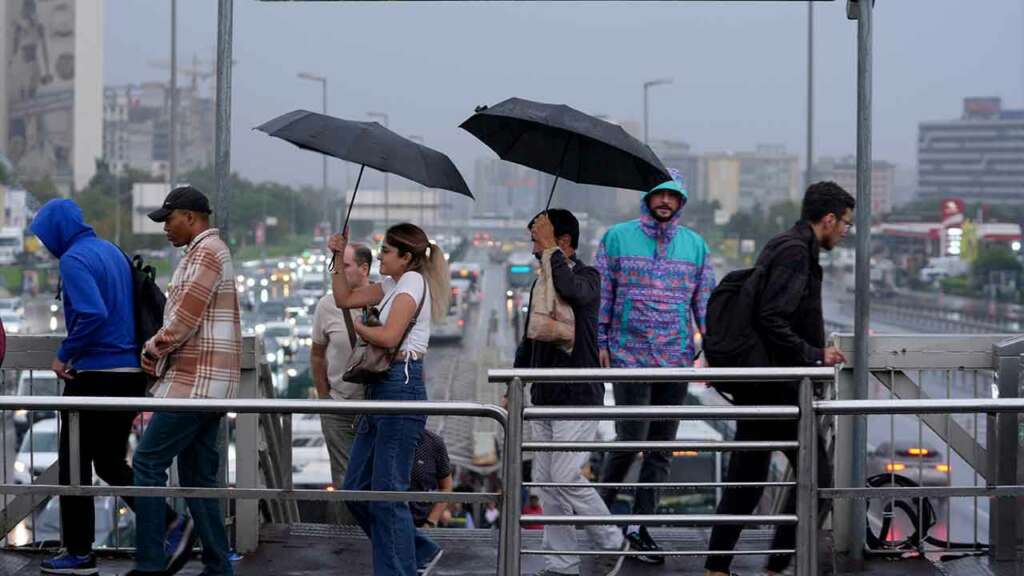 Bugün hava nasıl olacak! Şemsiyesiz dışarı çıkmayın