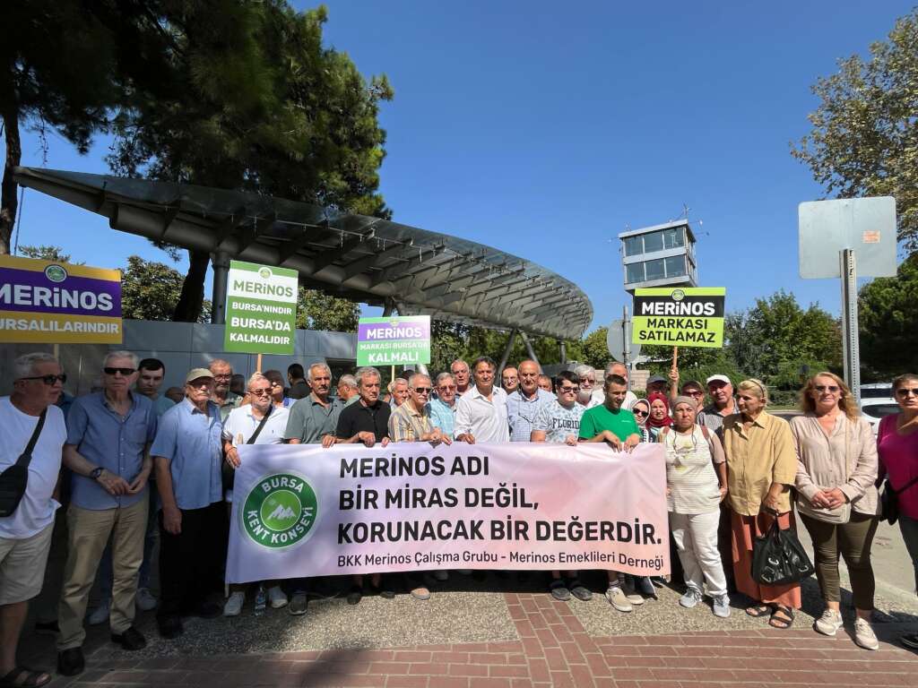 Merinos’un satışa çıkarılmasına tepki: Merinos Bursalıların, satılamaz!