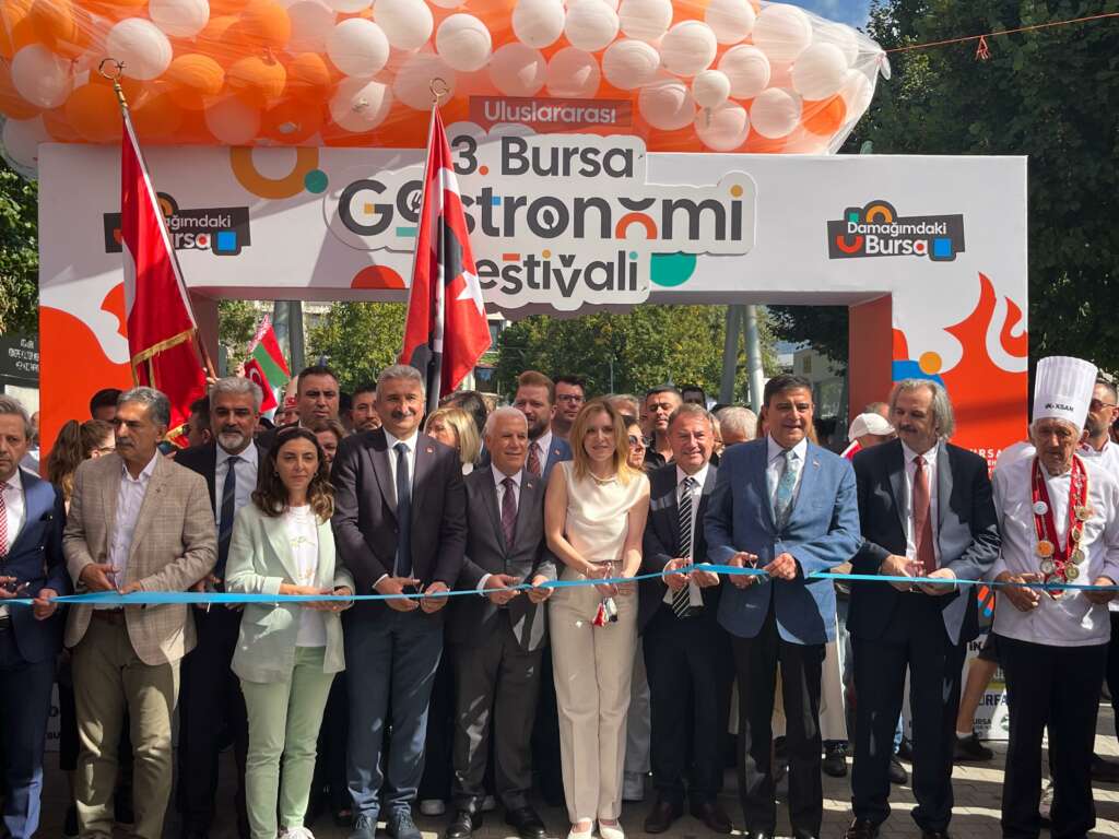 3. Uluslararası Bursa Gastronomi Festivali kapılarını açtı