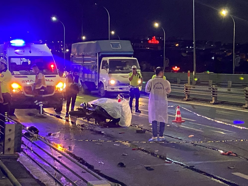 Haliç Köprüsü’nde kaza: 1 kişi hayatını kaybetti