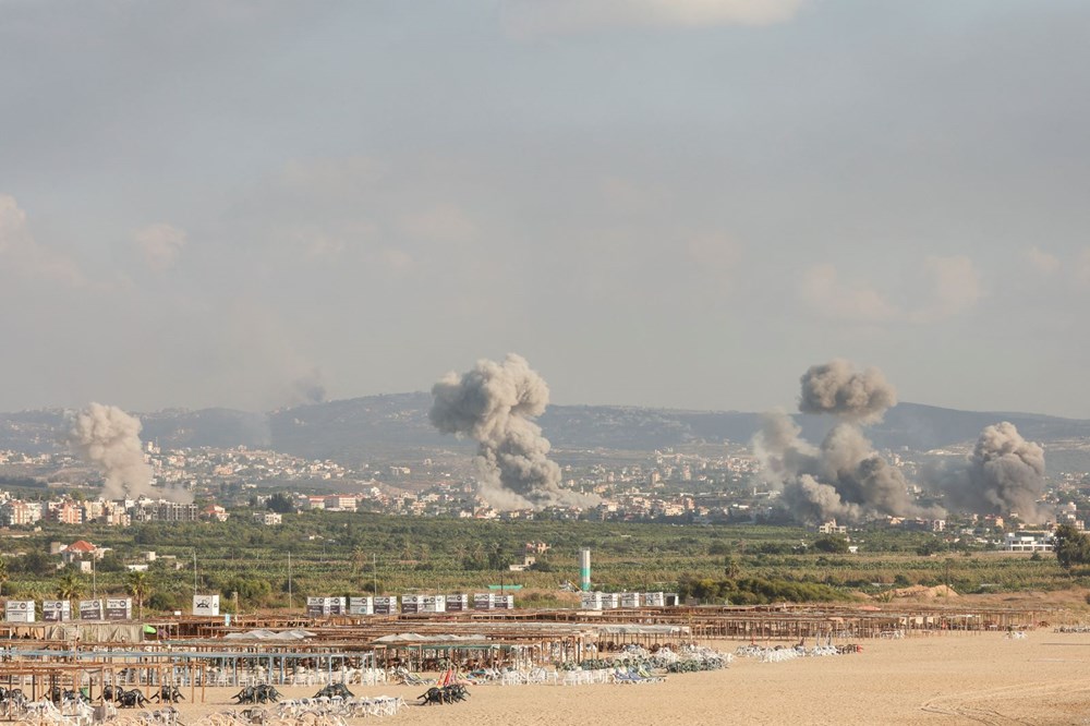 Lübnan’ın güneyinden kaçış: İsrail bombardımanı binlerce kişiyi yerinden etti