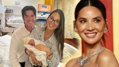 Oyuncu Olivia Munn taşıyıcı anne ile bebek sahibi oldu