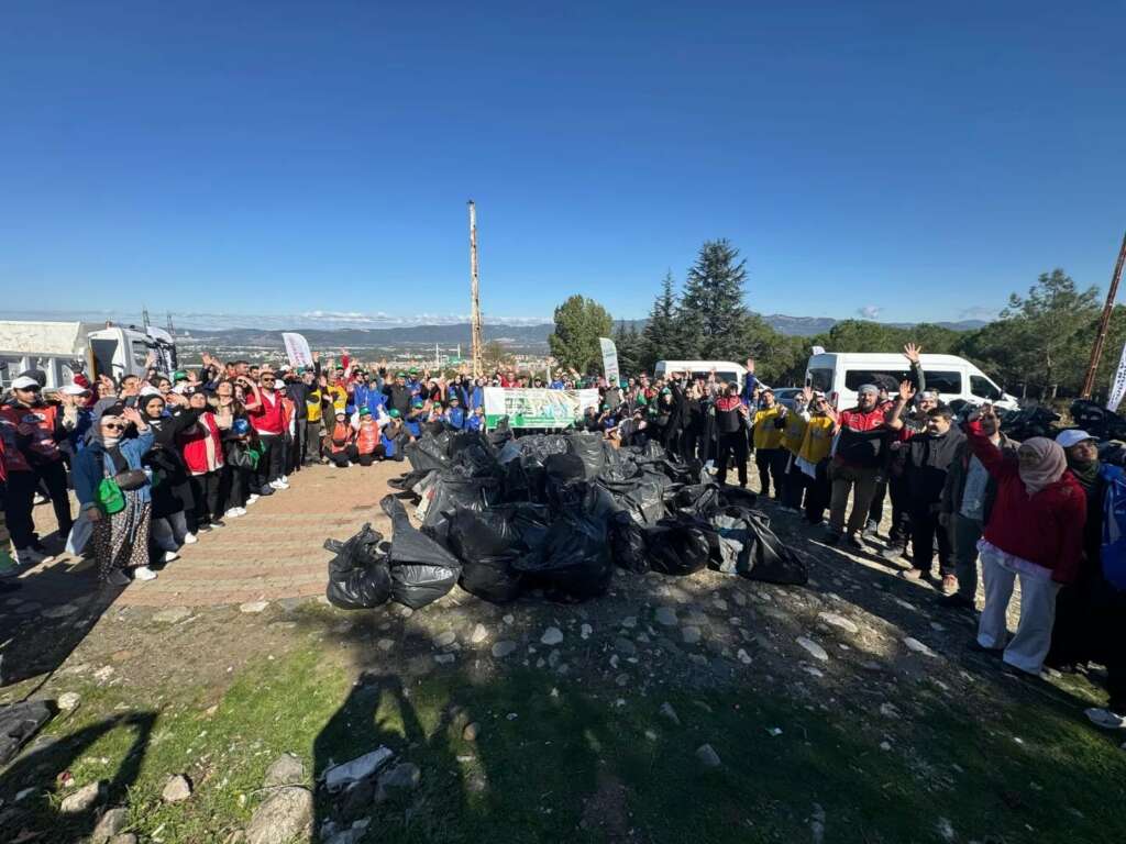 Bursa’da ormanlar karış karış temizlendi