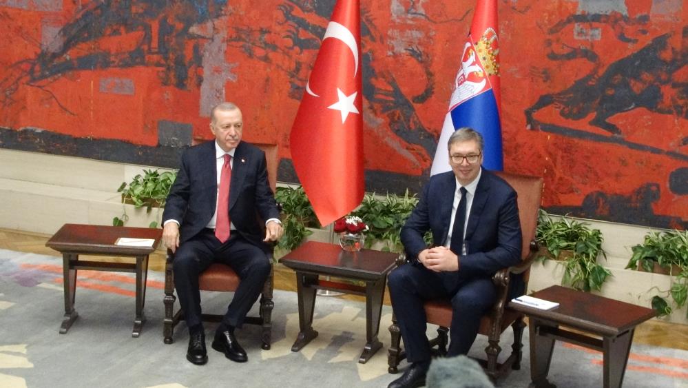 Erdoğan, Sırbistan Cumhurbaşkanı Vucic ile görüştü