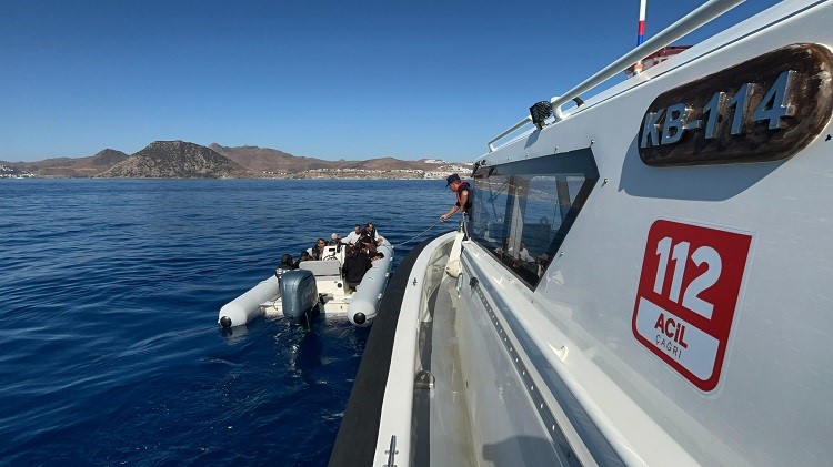 Bodrum’da 55 düzensiz göçmen yakalandı