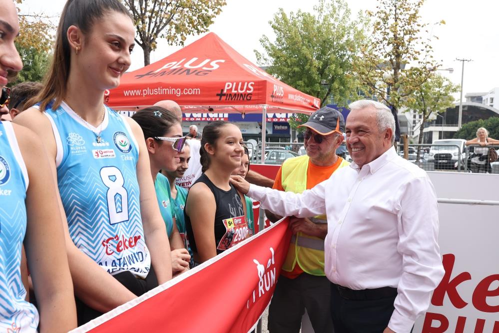 Başkan Şadi Özdemir, ‘Eker I Run’ heyecanına ortak oldu