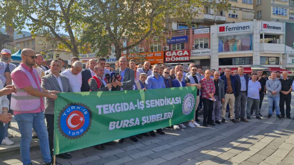 146 işçi sendikaya üye oldukları için işten çıkarıldı! Türk-İş, işten çıkarılan işçiler için toplandı