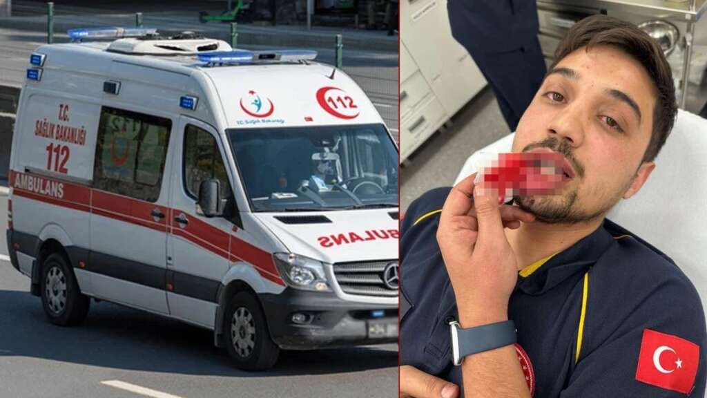 Bursa’da ambulans şoförü darp edildi