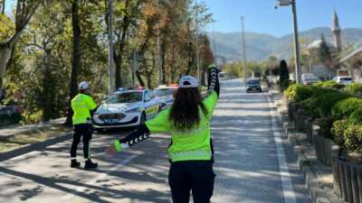 Bursa Emniyet Müdürlüğü paylaştı: İşte 1 haftalık trafik bilançosu