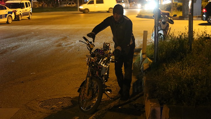 Polisin “dur” ihtarına uymadı, kaçarken ölümden döndü