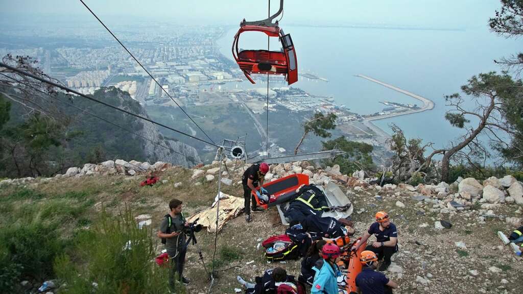 Teleferik kazası davasında 5 sanığın tutukluluğuna devam kararı