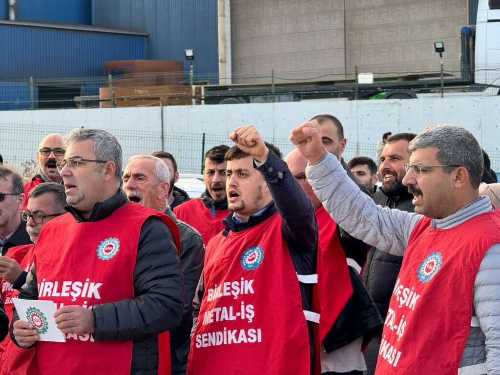 Gesbey işçileri haksız işten çıkarmaları protesto etti