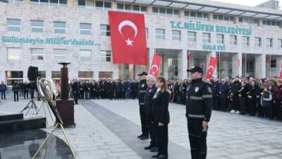 Nilüfer’de Ulu Önder Atatürk özlemle anıldı