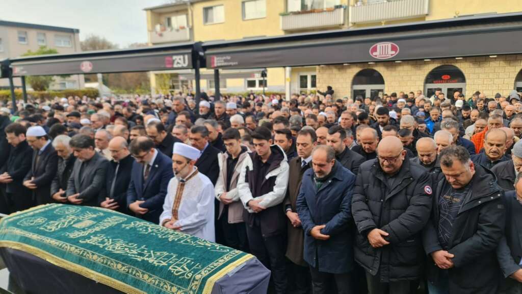 Hollanda’da cansız bedenine ulaşılan imam Fatih Eryılmaz Almanya’da son yolculuğuna uğurlandı