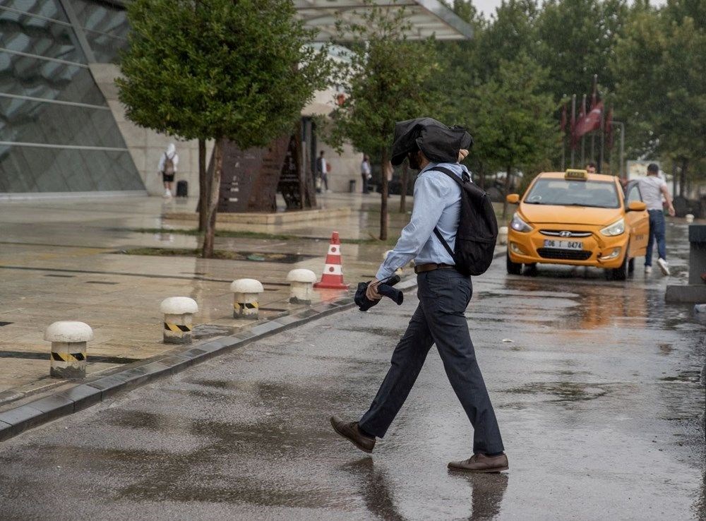 8 il için sarı kodlu sağanak uyarısı: Karla karışık yağmura dikkat!