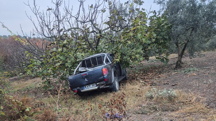 Bursa’da işçileri taşıyan kamyonet ağaca çarptı: 1 ölü, 7 yaralı