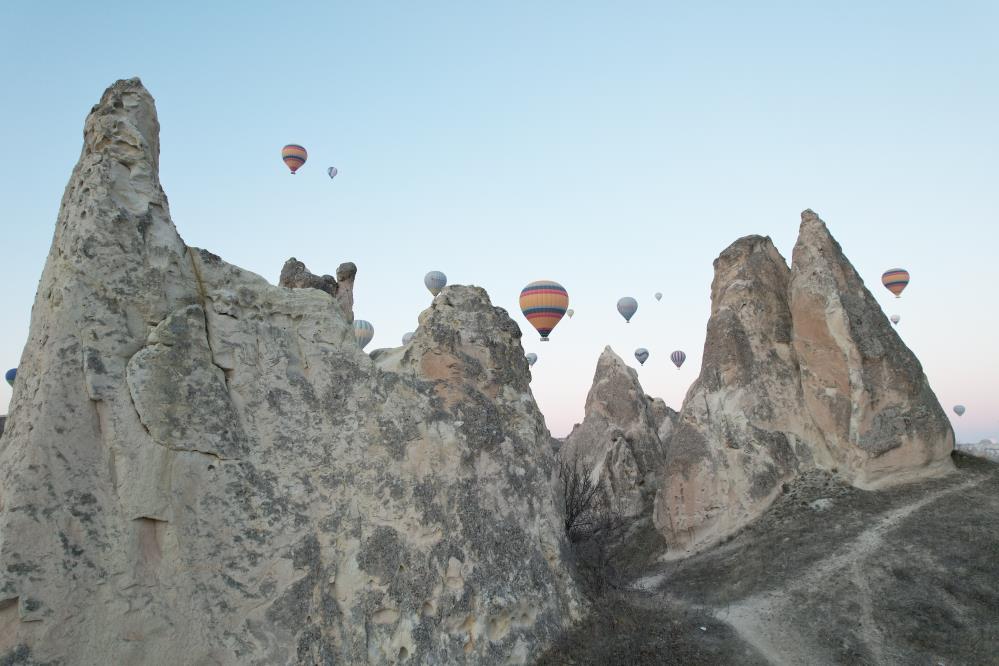 Kapadokya’ya ilgi artmaya devam ediyor