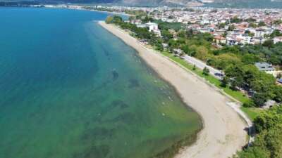 İznik Gölü çekildi, ortaya çıkanlar şok etti