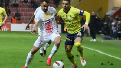 Fenerbahçe, Kayserispor’a konuk olacak