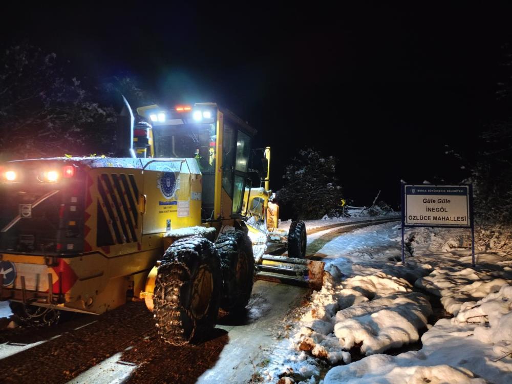 Bursa’da 169 mahalle yolu ulaşıma açıldı