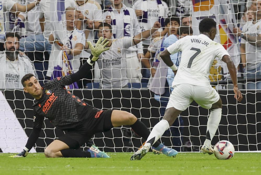 Vinicius Jr hat-trick yaptı