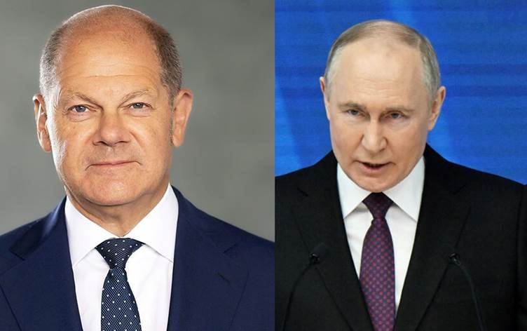 Almanya Başbakanı Scholz ile Putin arasında 2 yılın ardından ilk görüşme