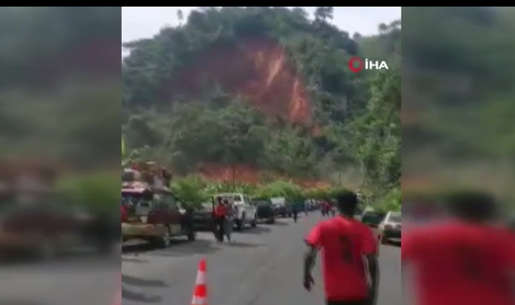 Kamerun’da yolcu otobüsü toprak altında kaldı: 4 ölü