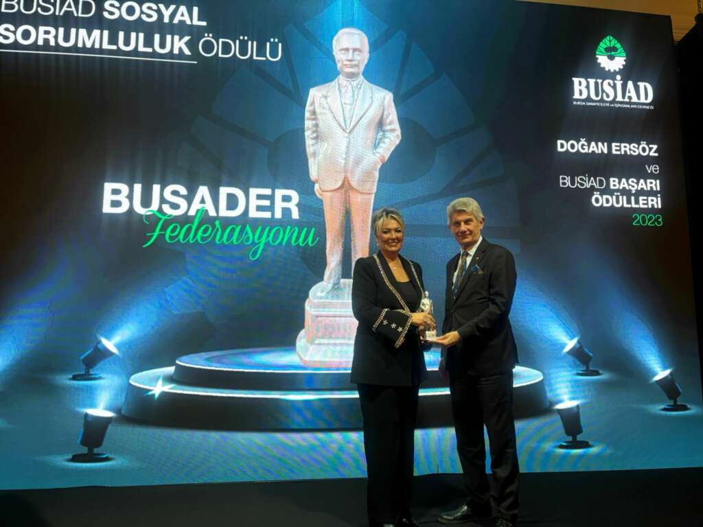 BUSİAD Başarı Ödülleri sahiplerini buldu