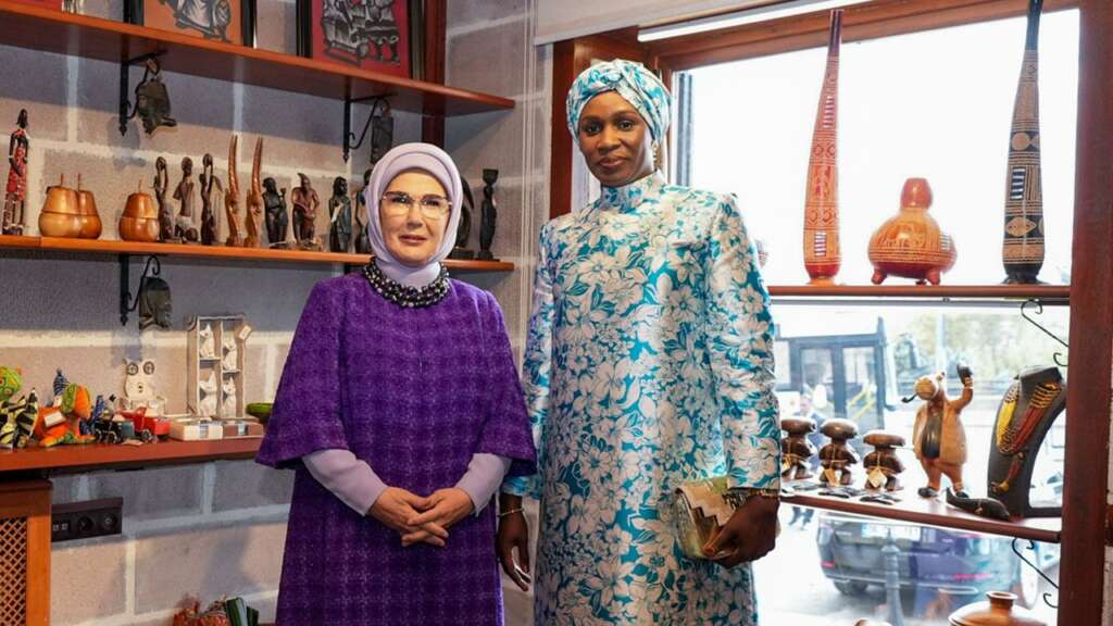 Emine Erdoğan’dan Senegal Cumhurbaşkanı Fay ve eşinin ziyaretine ilişkin paylaşım