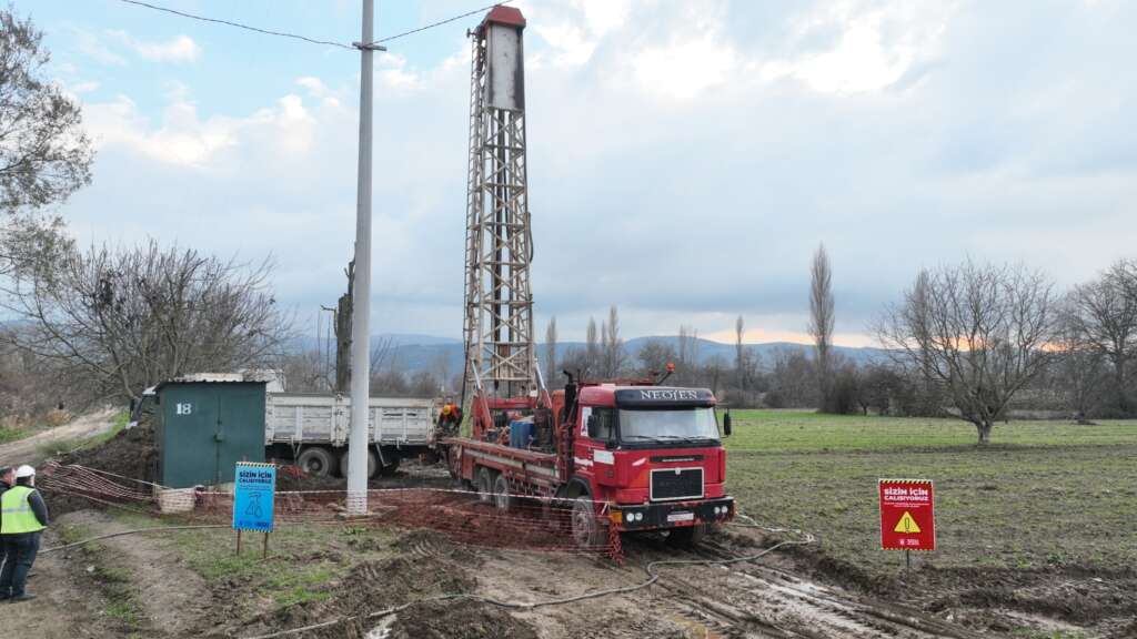 Bursa’nın suyu azaldı, Büyükşehir yeni kuyular açıyor