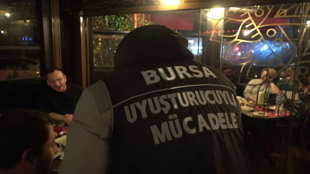 Bursa polisinden gece mekanlarına “şok” baskın