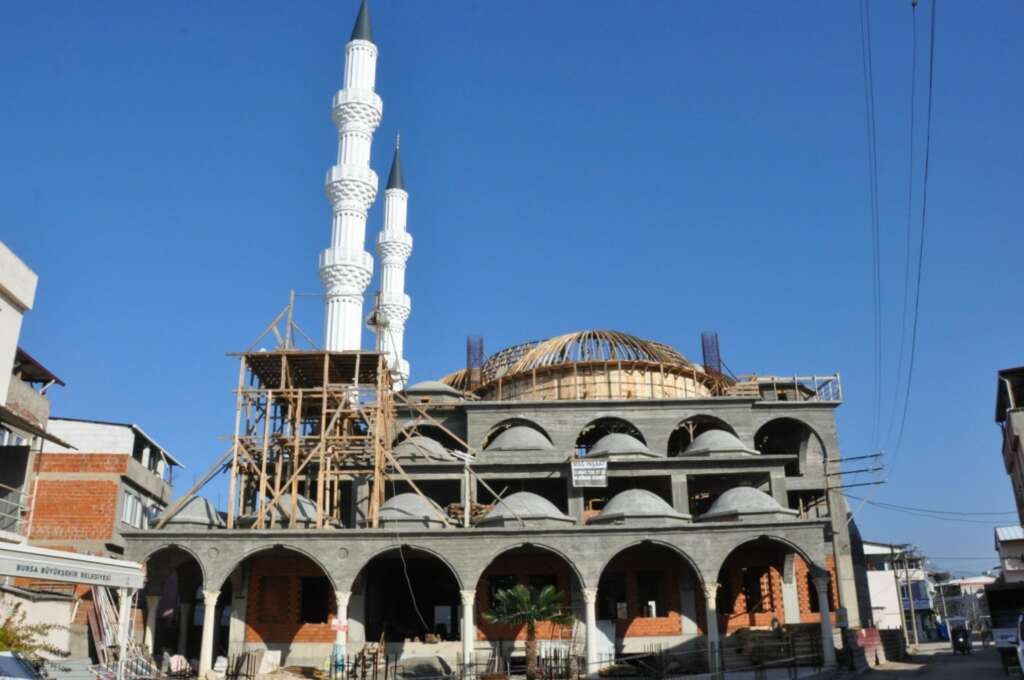 Bursa’da bu cami hayırseverlerin eseri olacak