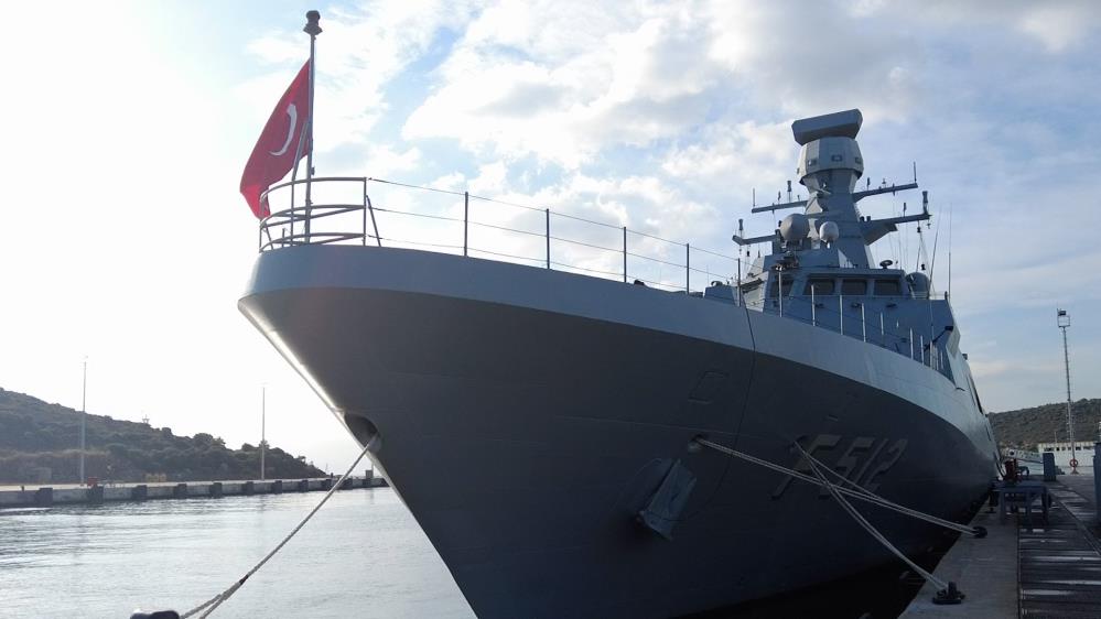 Türkiye’nin göz bebeği TCG Büyükada, yeni yılda nöbette