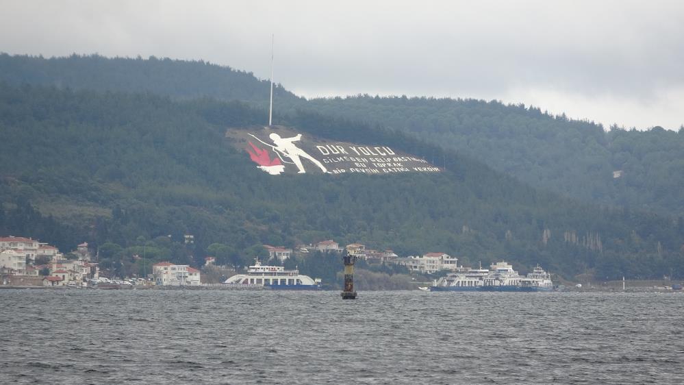 Feribot seferlerine ‘fırtına’ engeli!