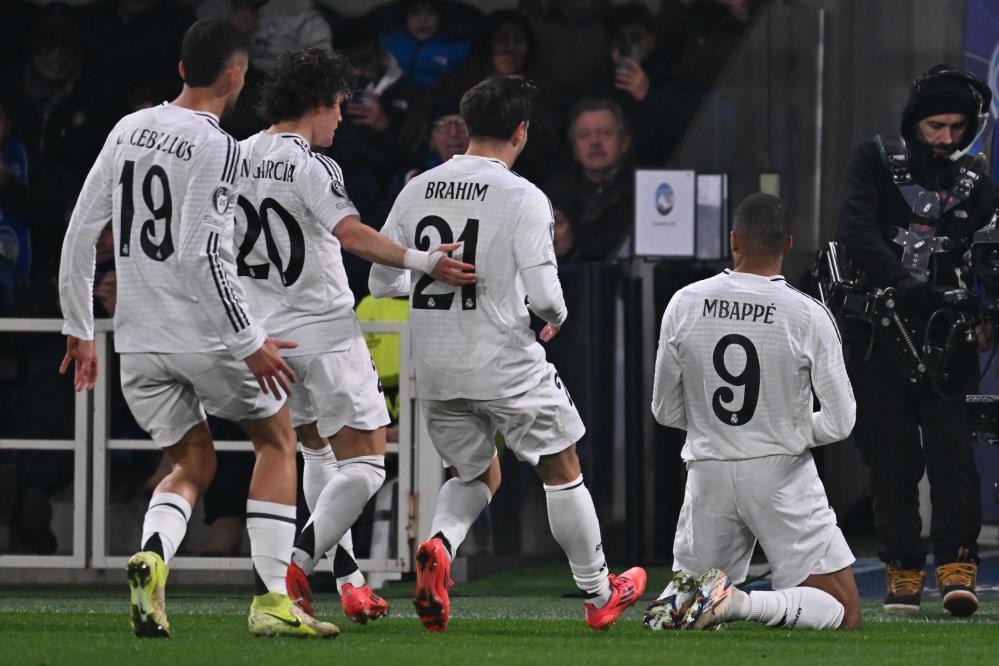 Real Madrid, Atalanta’yı 3-2 ile geçti