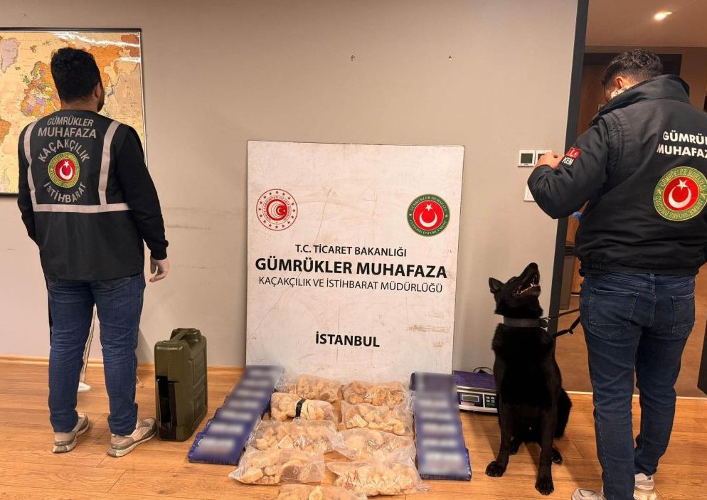 İstanbul’da 67 milyon değerinde 58 kilogram uyuşturucu ele geçirildi