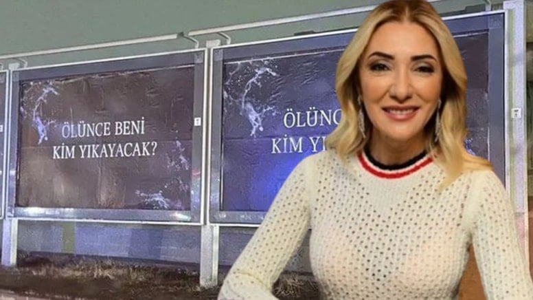 Bakanın eşi TRT’nin ‘Ölünce beni kim yıkayacak’ afişine ateş püskürdü