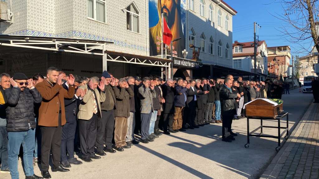 Hayatını kaybeden polis memuru son yolculuğuna uğurlandı