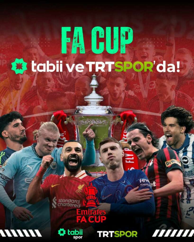 Dünyanın en köklü futbol turnuvası ‘FA Cup’ 4 yıl boyunca TRT’de