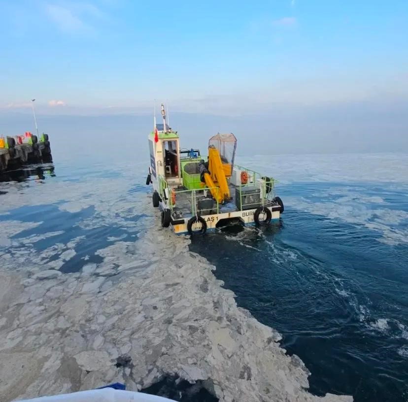 Bursa’da Marmara Denizi için müsilaj çalışmalarına başlandı